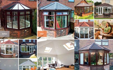 Northants Insulated conservatory Roofs-uPVC roofline products and 'Guardian Warm Roofs'